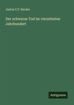 Cover Der schwarze Tod im vierzehnten Jahrhundert