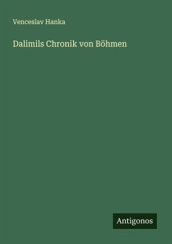 Cover Dalimils Chronik von Böhmen
