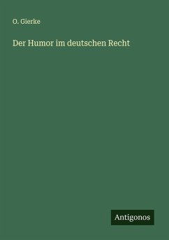 Cover Der Humor im deutschen Recht