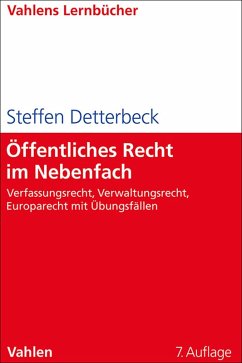 Cover Öffentliches Recht im Nebenfach (eBook, PDF)