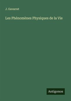 Cover Les Phénomènes Physiques de la Vie