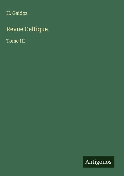 Revue Celtique
