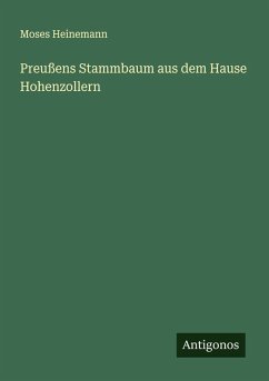 Cover Preußens Stammbaum aus dem Hause Hohenzollern