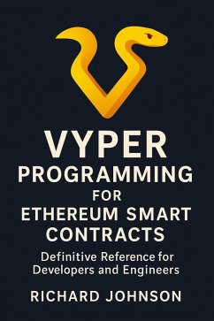 Cover Vyper Programming for Ethereum Smart Contracts (eBook, ePUB)