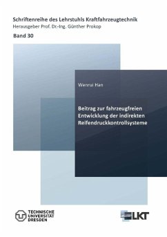 Cover Beitrag zur fahrzeugfreien Entwicklung der indirekten Reifendruckkontrollsysteme (eBook, PDF)