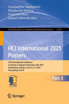 HCI International 2025 Posters (eBook, PDF)
