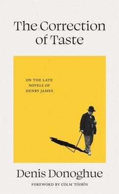 The Correction of Taste - Donoghue, Denis
