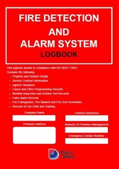 Cover Fire Detection and Alarm System Logbook