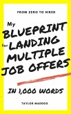 From Zero to Hired: My Blueprint for Landing Multiple Job Offers After a Career Break in 1,000 Words (eBook, ePUB)