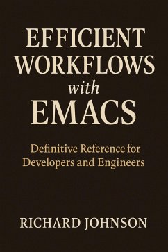 Cover Efficient Workflows with Emacs (eBook, ePUB)