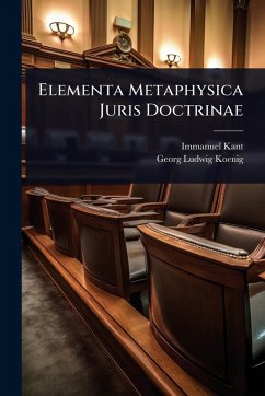 Cover Elementa Metaphysica Juris Doctrinae