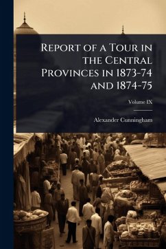 Report of a Tour in the Central Provinces in 1873-74 and 1874-75 - Cunningham, Alexander