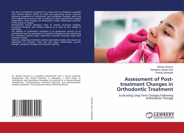 Assessment of Post-treatment Changes in Orthodontic Treatment