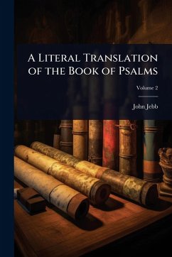 Cover A Literal Translation of the Book of Psalms