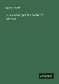 De la Version par Manoeuvres Externes