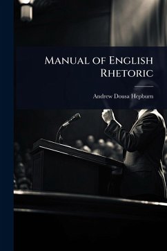 Cover Manual of English Rhetoric