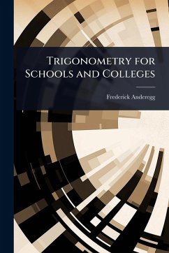 Cover Trigonometry for Schools and Colleges