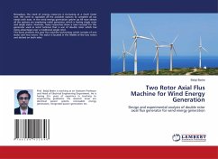 Cover Two Rotor Axial Flus Machine for Wind Energy Generation
