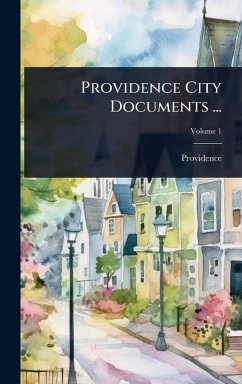 Cover Providence City Documents ...
