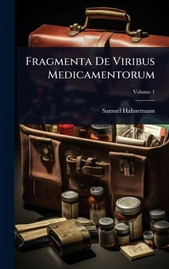 Cover Fragmenta De Viribus Medicamentorum