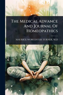 Cover The Medical Advance And Journal Of Homeopathics
