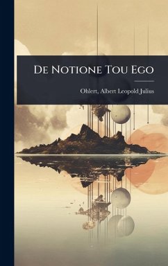 Cover De Notione Tou Ego
