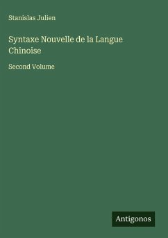 Cover Syntaxe Nouvelle de la Langue Chinoise