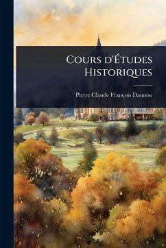 Cover Cours d'Ã‰tudes Historiques