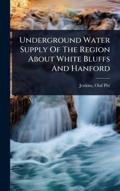 Cover Underground Water Supply Of The Region About White Bluffs And Hanford