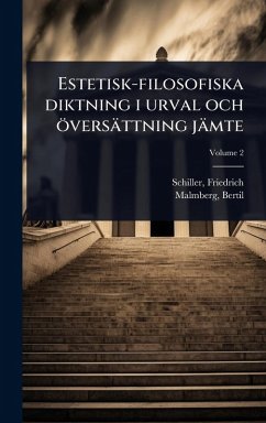 Cover Estetisk-filosofiska diktning i urval och översättning jämte