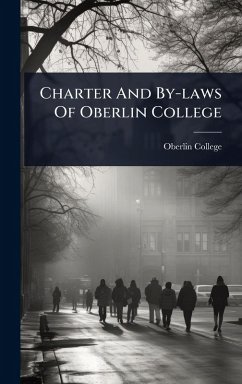 Cover Charter And By-laws Of Oberlin College