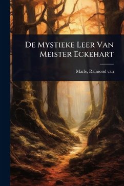 Cover De Mystieke Leer Van Meister Eckehart