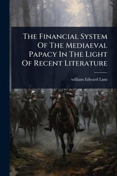 Cover The Financial System Of The Mediaeval Papacy In The Light Of Recent Literature