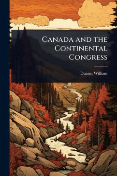 Cover Canada and the Continental Congress