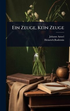 Cover Ein Zeuge, Kein Zeuge