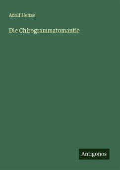 Cover Die Chirogrammatomantie