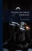 Studies in Greek Thought