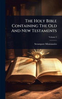 Cover The Holy Bible Containing The Old And New Testaments