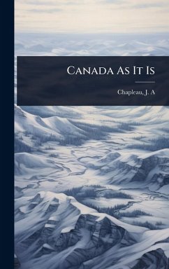 Cover Canada As It Is