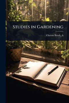 Studies in Gardening Cover Studies in Gardening