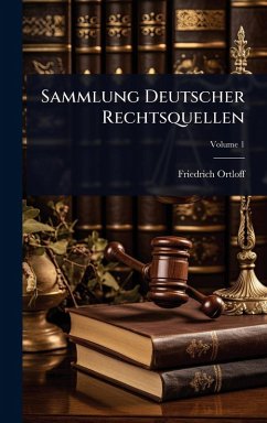 Cover Sammlung Deutscher Rechtsquellen
