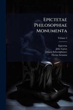 Cover Epictetae Philosophiae Monumenta