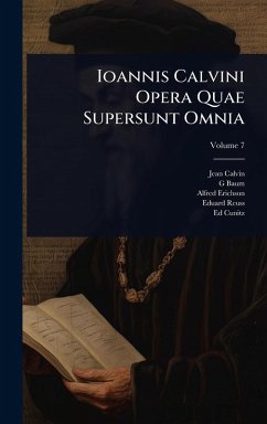 Cover Ioannis Calvini Opera Quae Supersunt Omnia
