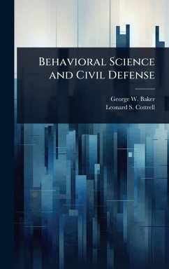 Cover Behavioral Science and Civil Defense