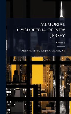 Cover Memorial Cyclopedia of New Jersey
