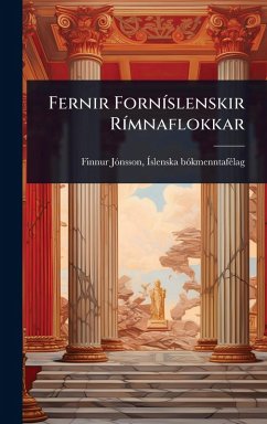 Fernir FornÃ-slenskir RÃ-mnaflokkar - Jã3nsson, Ã&