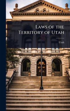 Cover Laws of the Territory of Utah