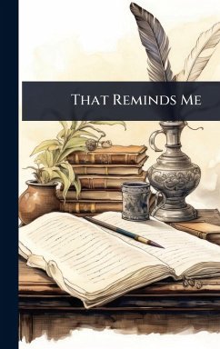 That Reminds Me - Anonymous