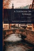 A Textbook On German A Textbook On German