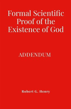 Cover Formal Scientific Proof of the Existence of God - Addendum